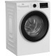 Beko 0037530 Πλυντήριο Ρούχων 12kg με Ατμό 1400 Στροφών B3WFT5124111WP